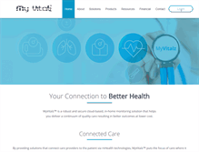Tablet Screenshot of myvitalz.com